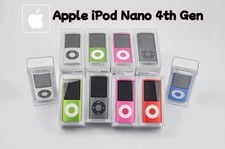 Nuevo sellado Apple iPod nano 4ta Generación 4GB 8GB 16GB Todos los Colores ¡ENVÍO GRATUITO!