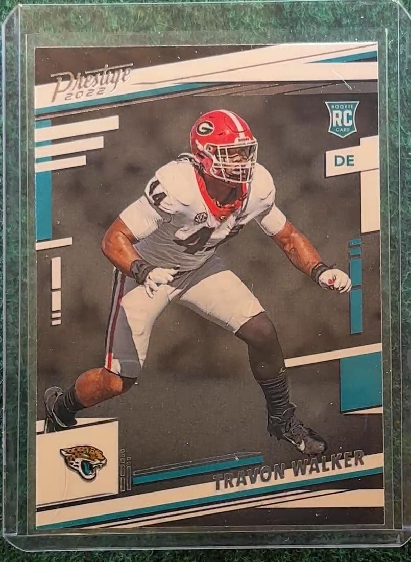 2022 Panini Prestige #337 Travon Walker Xtra Points Astral