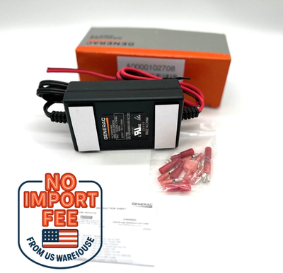 #ad Generac A0000102708 Battery Charger 12V DC 2.5 AMP OEM Genuine $83.50
