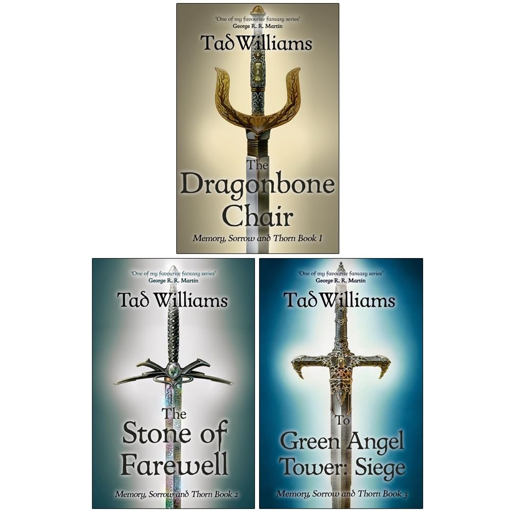 Tad Williams Memory Sorrow and Thorn Collection 3 Books Set The Dragonbone Chair