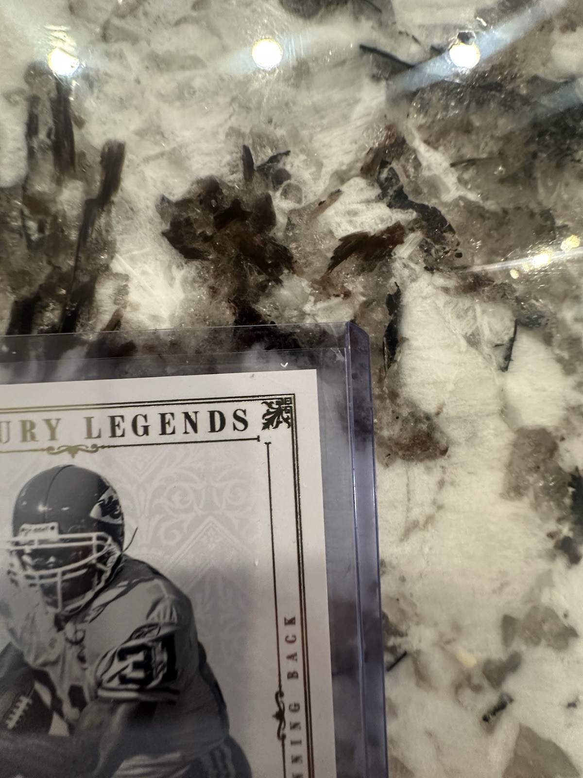 2012 Panini National Treasures Legends Auto Game Used /25 SP view 5