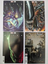 Marvel Comics Alien 1 & 6 Variant Lot 4 Books 2021 NM Range Ryan Brown