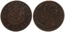 Romania-Romania 2 Bani 1879-I
