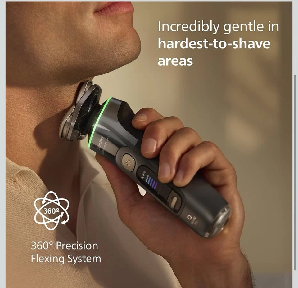 Philips Shaver I9000 Prestige Ultra Wet & Dry Electric Skin IQ Pro XP9402/46 - Image 3 of 4