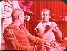 Clip/diapositiva de película Star Trek TOS 1960 PAN Y CIRCO Merik Kirk 2,25