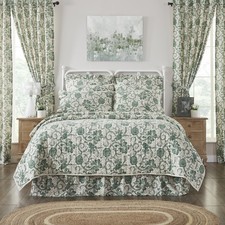 Farmhouse Queen Quilt Set Creme Dorset Cotton VHC Brands VHC Brands