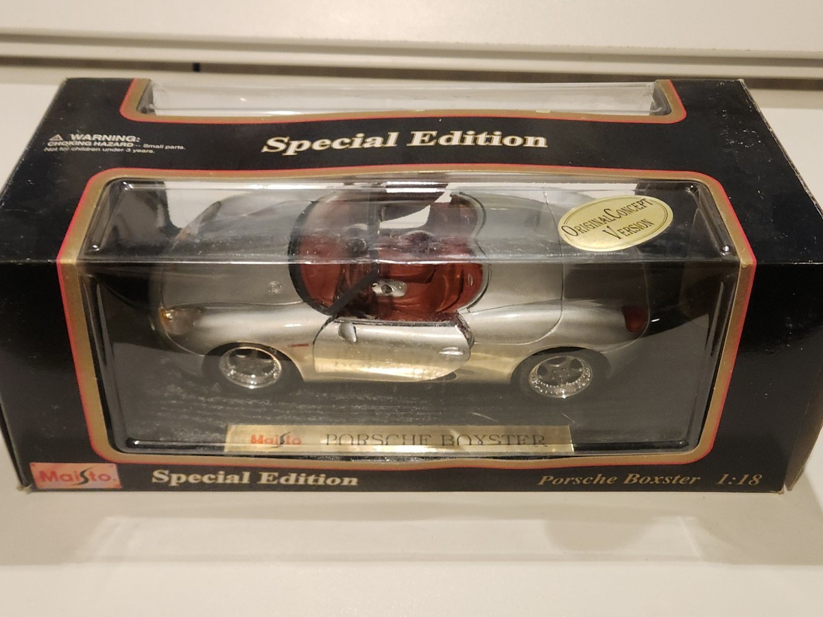 マイスト　ポルシェ　Boxster Maisto Porsche Boxster 1:18 Scale (Silver) | eBay
