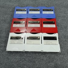 Vintage Pioneer 6-Disc Multi-Play CD Changer Magazines Lot Of 9 Assorted Colors