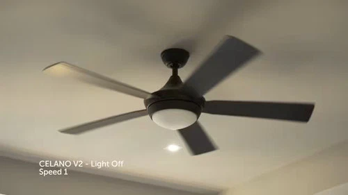 Fanimation Celano V2 52" LED Indoor Ceiling Fan in Matte White with Opal Frosted - Picture 2 of 2