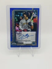 2025 Topps Pro Debut #PD-3 Jacob Cozart Base Autographs Purple Foil #/299