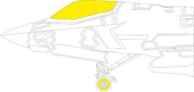 Eduard Mask 1/48 F-35A TFace euex 922 for Tamiya kit