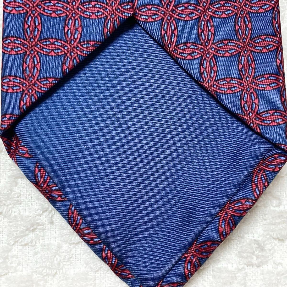 Excellent Condition HERMES Tie Ring Checkered All… - image 8