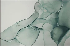  Simple Hand Painted on Oil Painting Abstract Wall Art Home Decor Blue