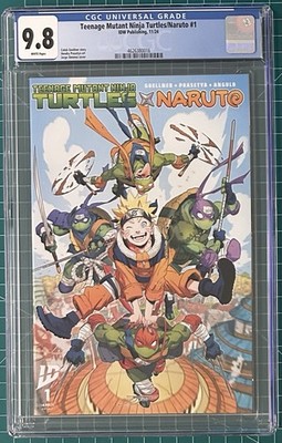 Teenage Mutant Ninja Turtles Naruto 1 Cover A CGC 9.8 IDW First Print