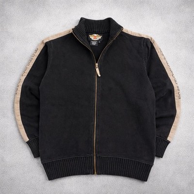 Harley Davidson Sweatshirt S Herren Schwarz Retro Motorrad 90s Rocker Biker