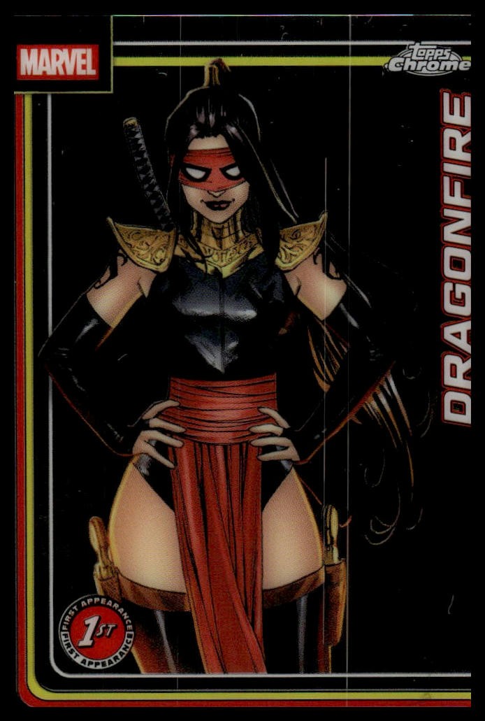 2026 Topps Chrome Marvel Comics #33 Dragonfire