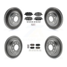 Transit Auto KGA-105985 Brake Disc and Pad Kit Front & Rear for GMC Terrain 2022