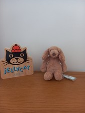 NWT Jellycat  Little Bashful Toffee Puppy