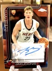 2025-26 Topps Chrome Kasparas Jakucionis RC  Auto HEAT #TCAR-KAJ