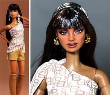 OOAK Barbie doll Repaint Custom Art Doll Movable Body