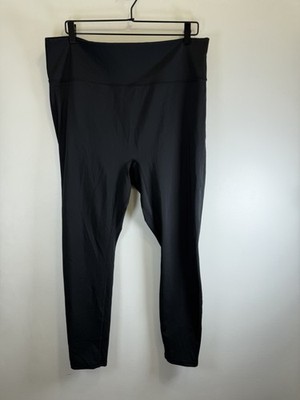 Fabletics Womens Leggings Size 3X Plus Solid Black