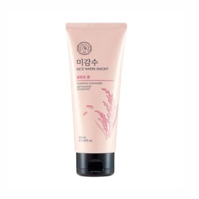 The Face Shop Rice Water Bright Foaming Cleanser 150ml Authentic
