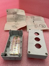 Allen Bradley Three Push Button Plastic Enclosure