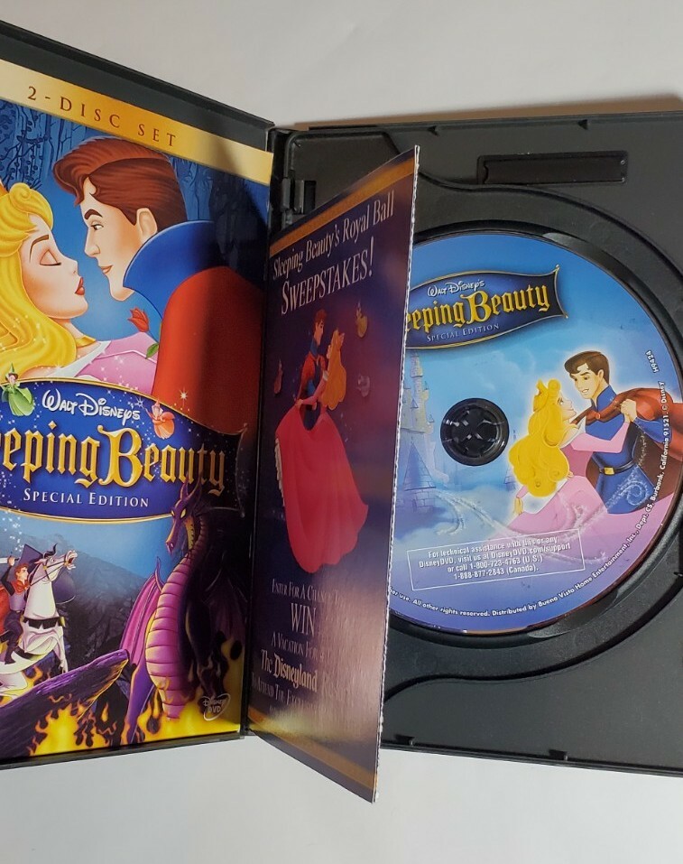 Disney Sleeping Beauty DVD 2 Disc Set VG 786936213645| eBay