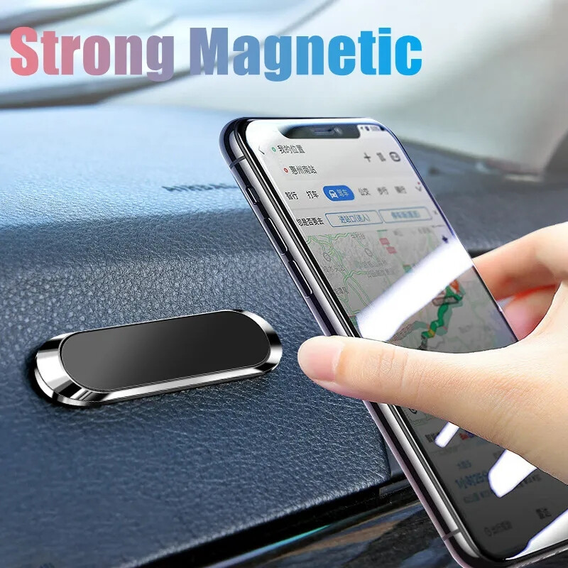 Magnetic Phone Holder Car Dashboard Mount Stand For Samsung S23 Ultra S22 S21 5G-image