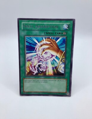Yu-Gi-Oh! Spell Absorption FET-EN039, Rare, Unlimited, NM | eBay