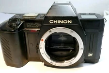 Chinon CP-7m 35mm SLR Film Camera body only  - AS IS parts 