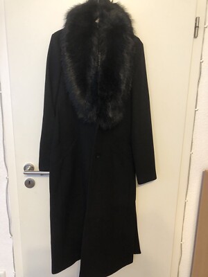 Michael Kors Wollmantel mit Faux-Fur-Fellkragen S Michael Kors Damen  Jacke - Main Image