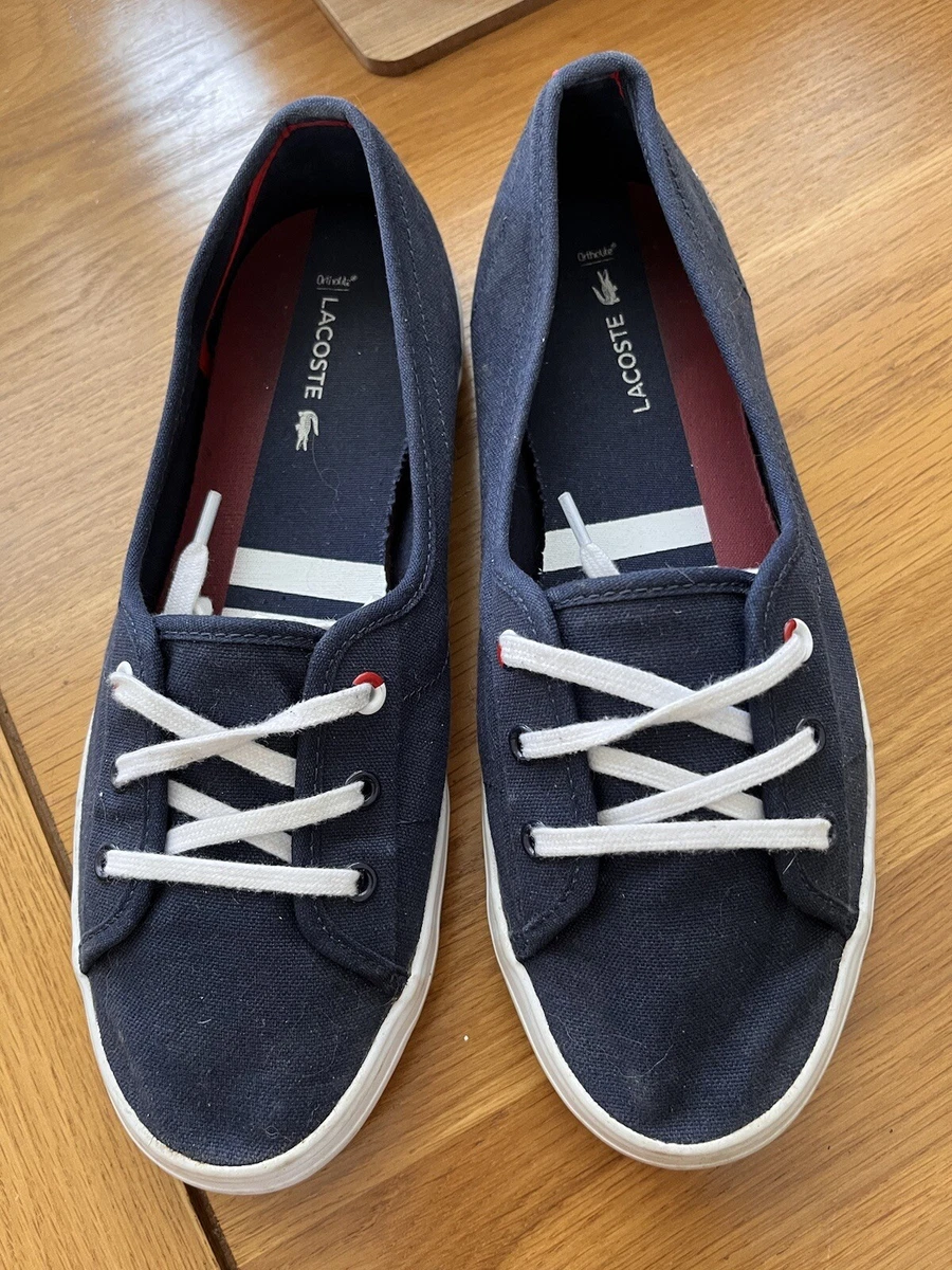 Lacoste ladies trainers size 6 Clearance
