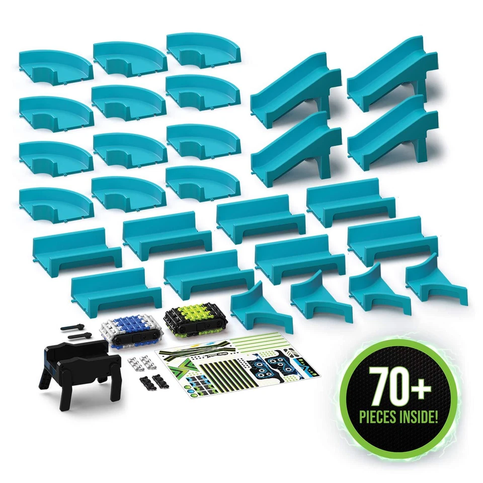 WowWee Power Treads - All-Surface Toy Vehicles - Extreme Takeover Pack - 70+ Pc - Image 4 of 4