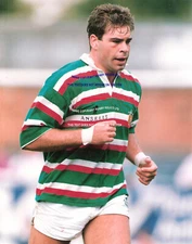 M. Poole, Leicester colour 10"x8" (26 x 20cm) RUGBY PHOTOGRAPH