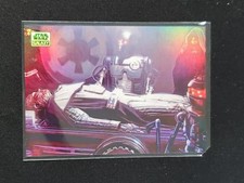 2024 Topps Chrome Star Wars Galaxy 8 Becoming Darth Vader Aqua Refractor /199