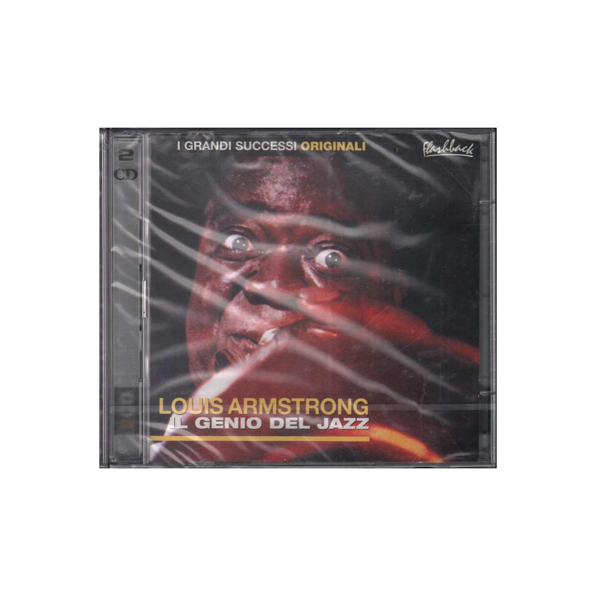 Louis Armstrong CD The Jazz Genius Great Hits Flashback BMG RCA Sealed
