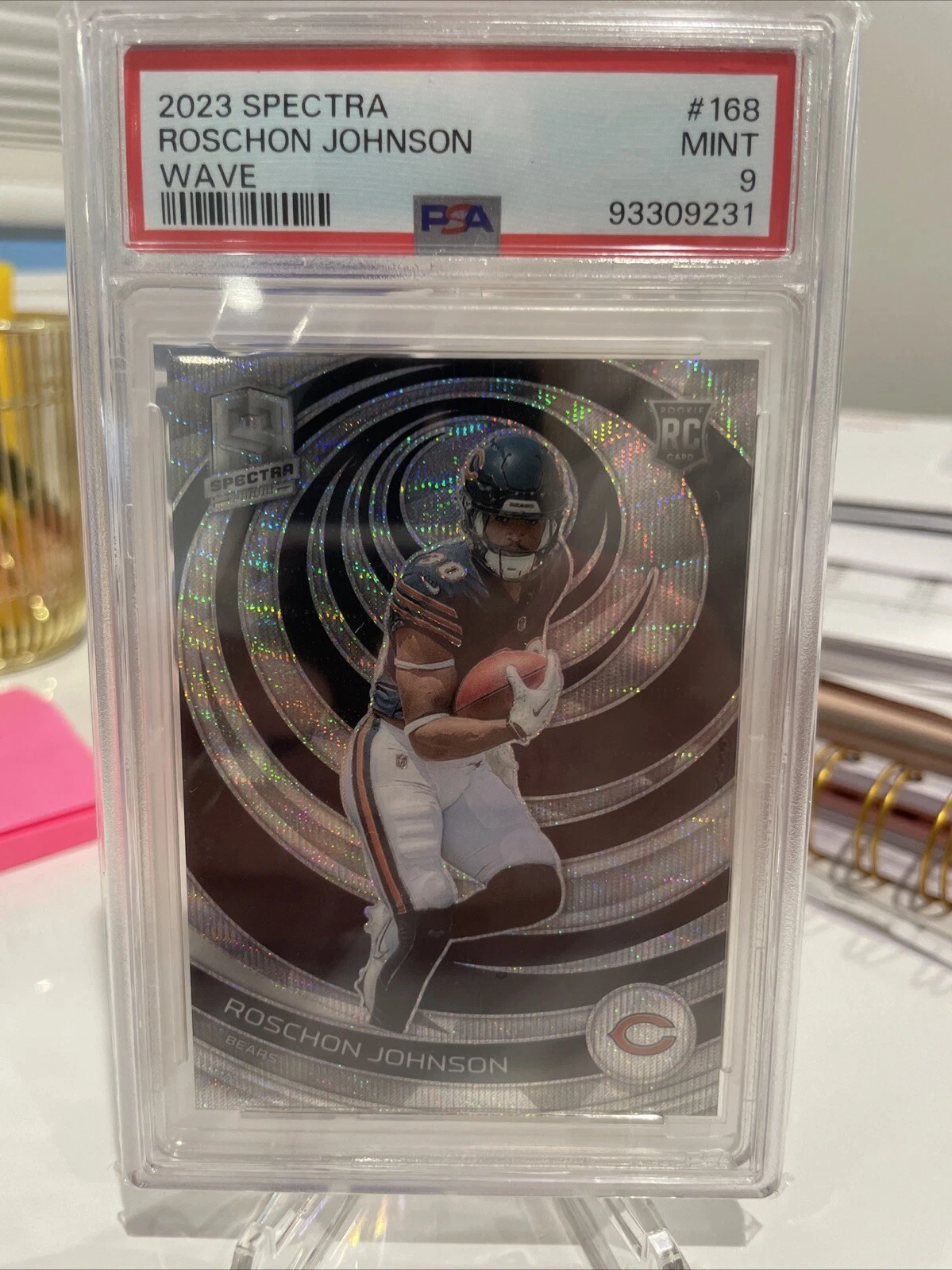Roschon Johnson Panini Spectra #168 Wave