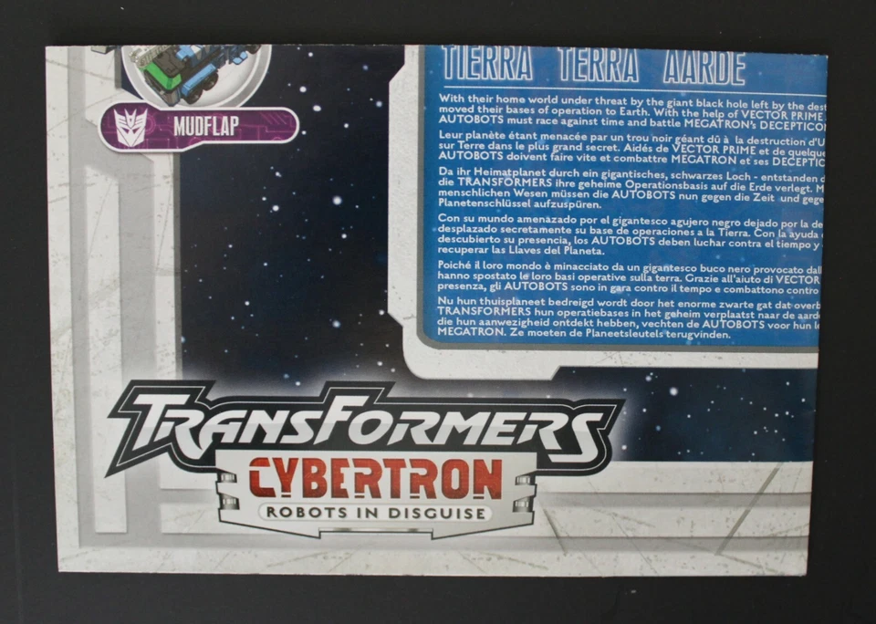 2005 Hasbro Transformers EUROPEAN ROBOTS IN DISGUISE (RID) 19" x 13" CATALOG New - Image 3 of 3