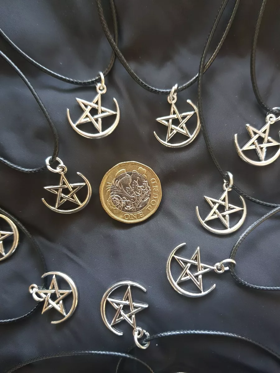Small pentagram hotsell necklace