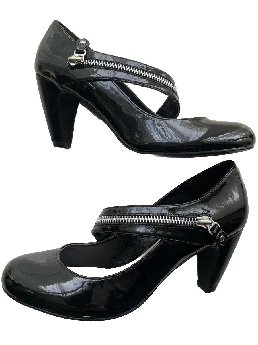Black Patent Leather Marks Spencer Ladies Shoes Sale Buy M&s Black