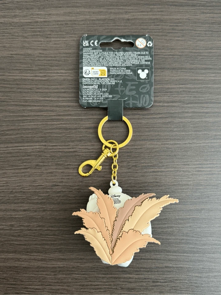 Loungefly Disney Big Hero 6 Baymax Feather 3D Keychain — 第 2/2 张图片