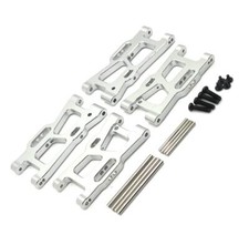 Aluminum metal Upgraded Parts DIY WLtoys 1/14 144016 144018 RC Car Silver Part