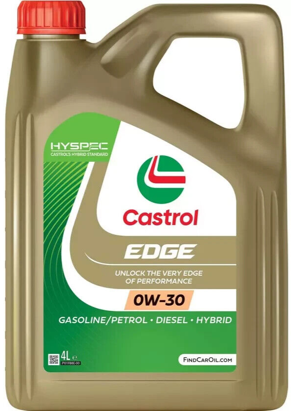 Castrol EDGE Hyspec 0W-30 0W30 Fully Synthetic Engine Oil - 4 Litre 4L