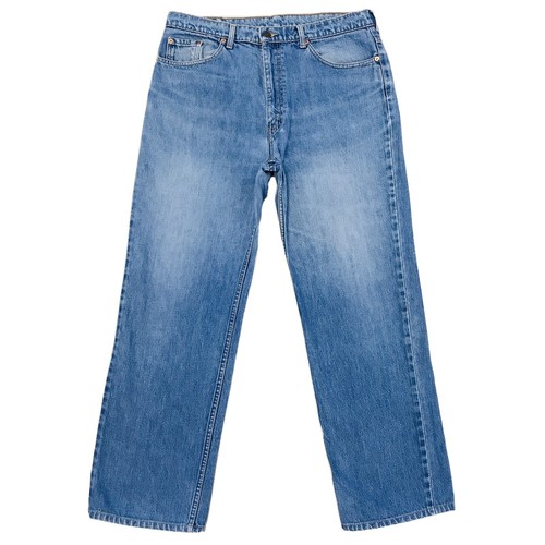 Levi's 515 Blu Regolare Dritto Fit Jeans Taglia W38 L34 | eBay