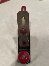 Vintage DUNLAP 9" Smooth Bottom Hand BENCH PLANE.