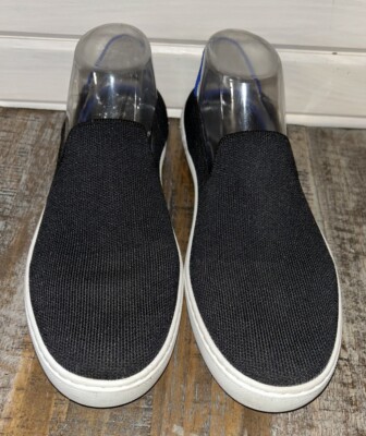 Rothys Sz 10 The Original Slip On Sneaker Black Solid Knit  display picture 2