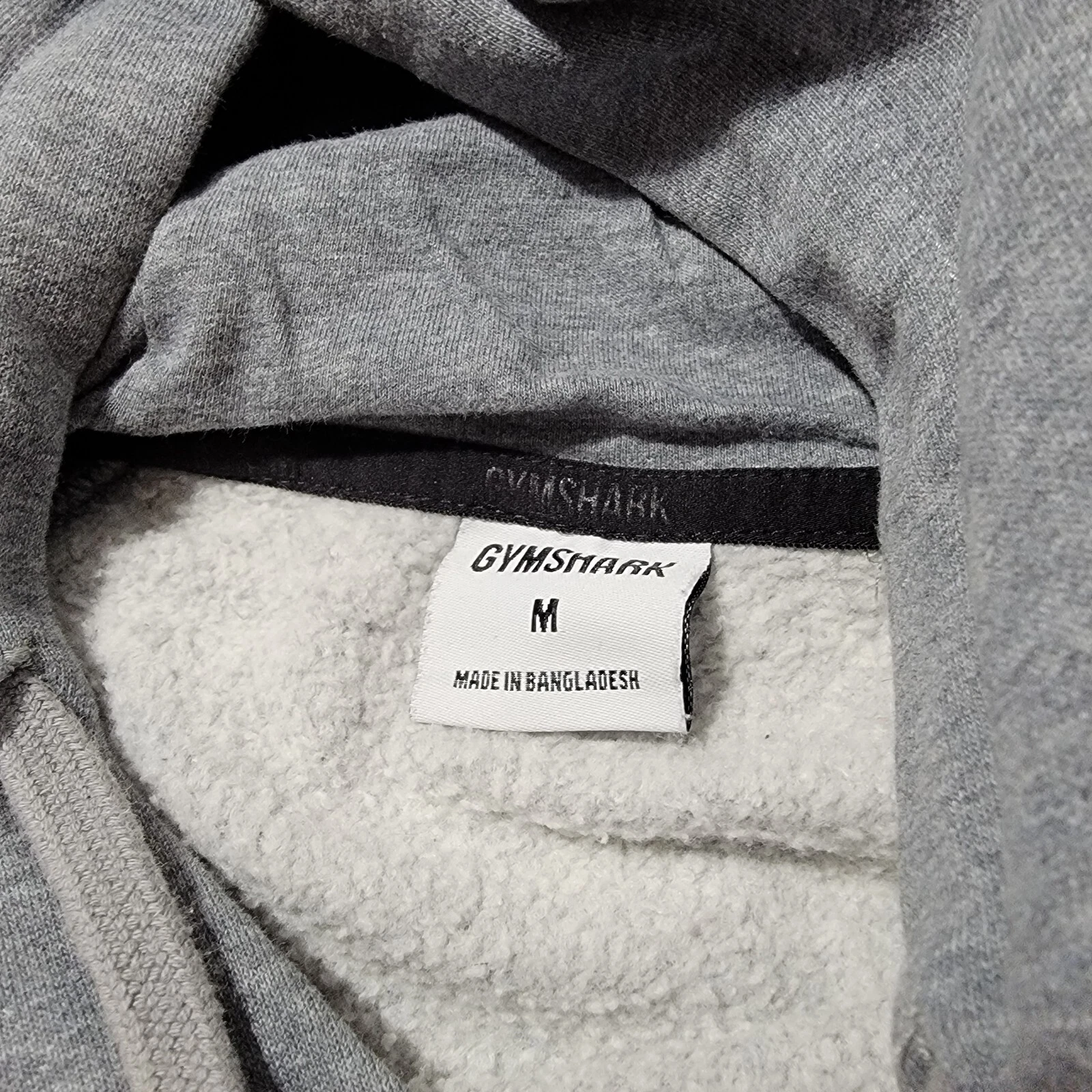 gymshark crest pullover cotton blend hoodie