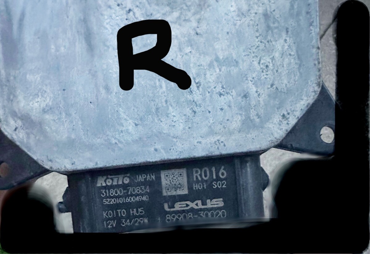 GS450.Fヘッドライトコンピュータ89908-30040 NEW LEXUS GS350 GS450H GS200t PASSENGER HEADLIGHT LED BALLAST