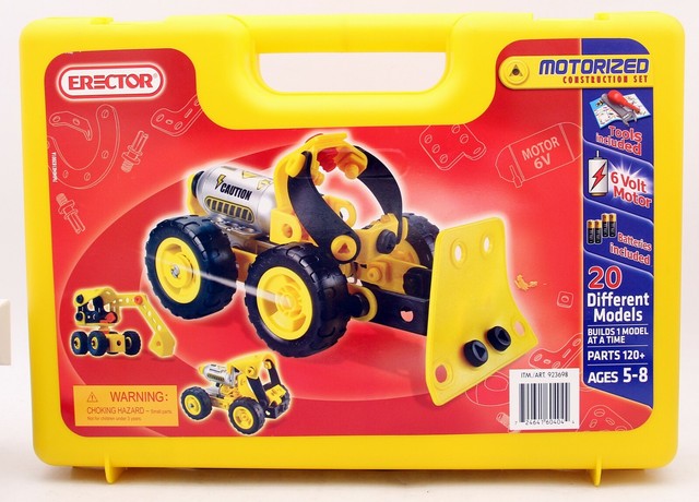erector motorized construction set